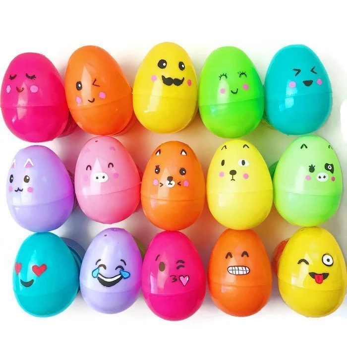 DIY Kawaii and Emoji Inspired Easter Eggs