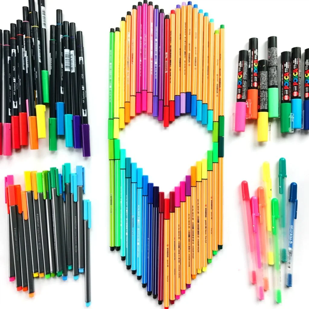 Best Markers and Pens for drawing, doodling and coloring