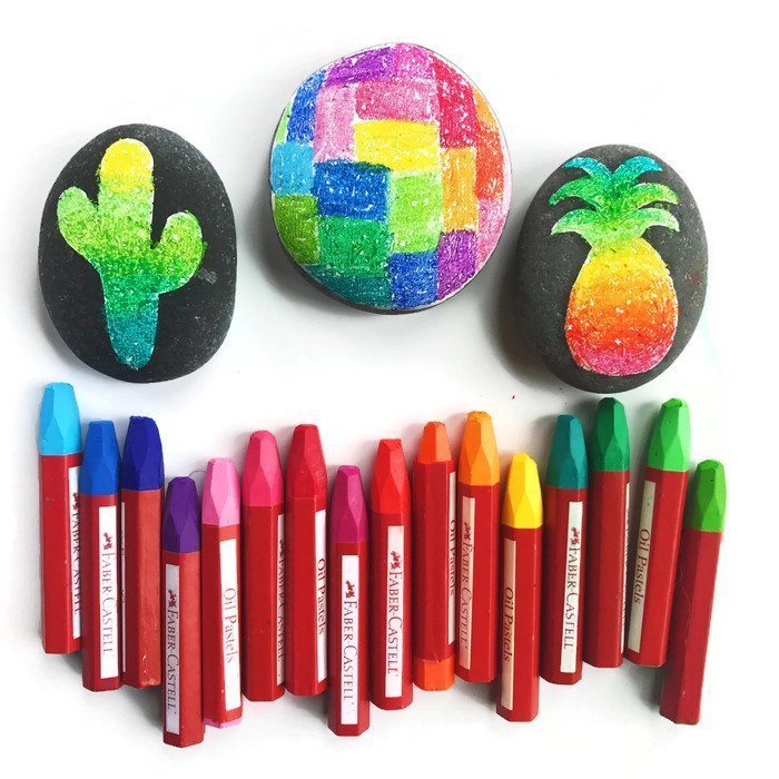 Rock Painting - 4 creative ideas and supplies