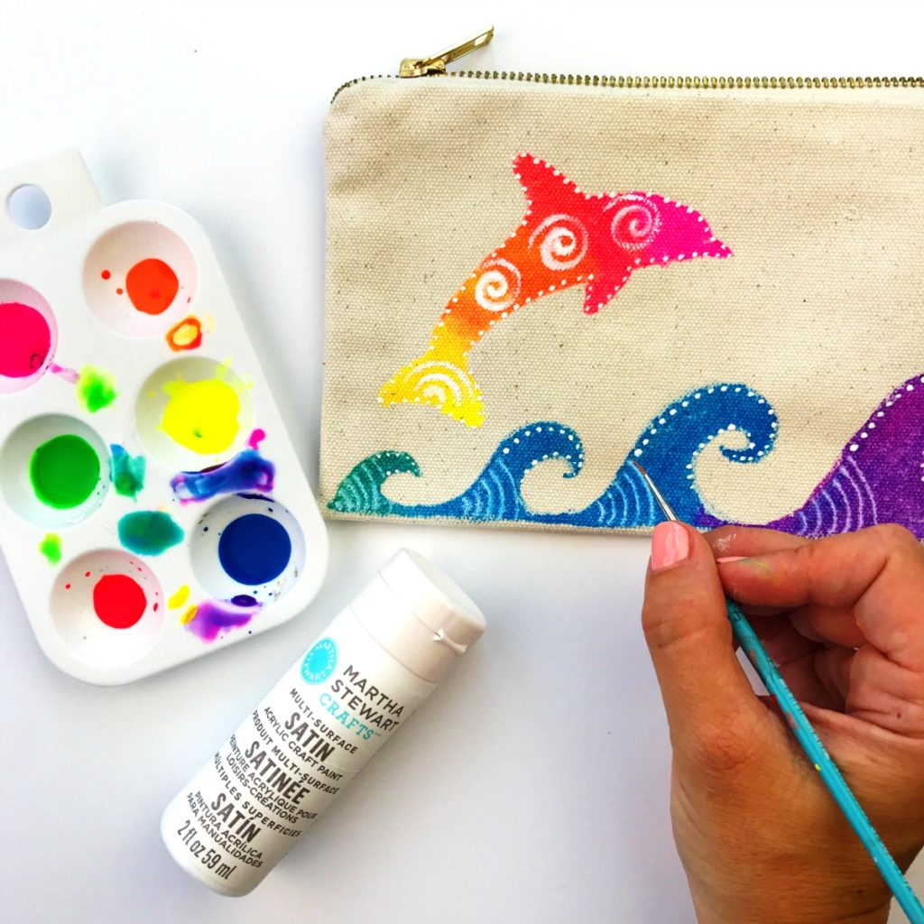 DIY Pen & Pencil Pouches Canvas Bags