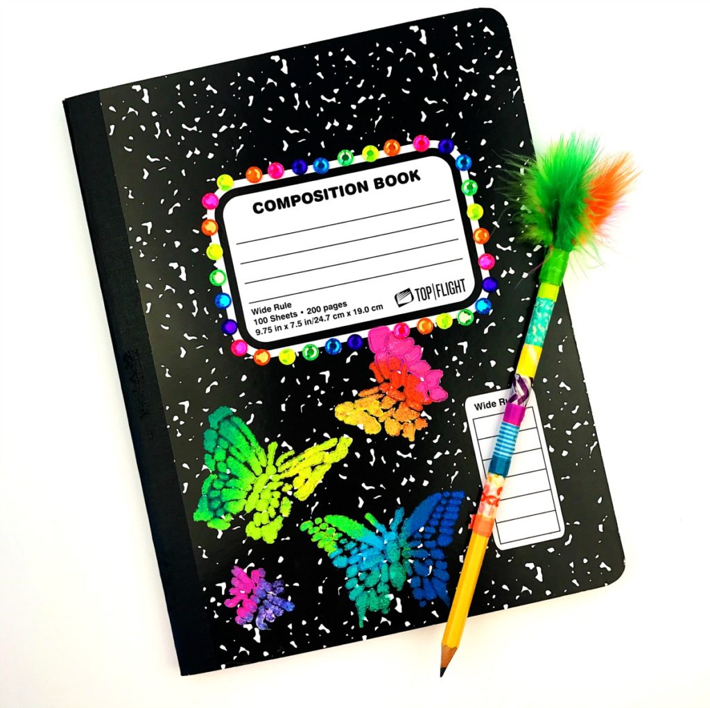 DIY Notebook Back to School Supplies