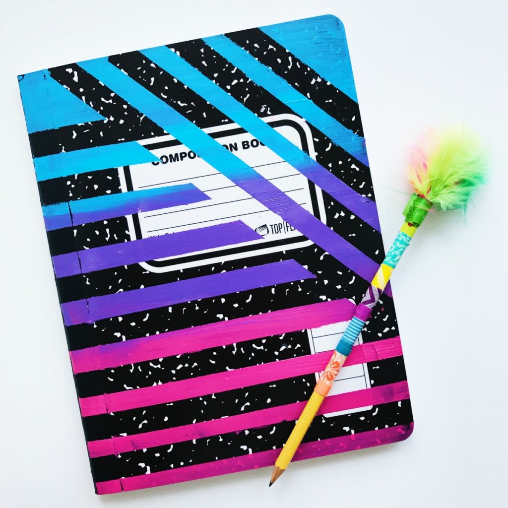 DIY Notebook Back to School Supplies