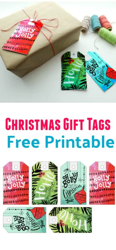 Free Printable Christmas Gift Tags Download