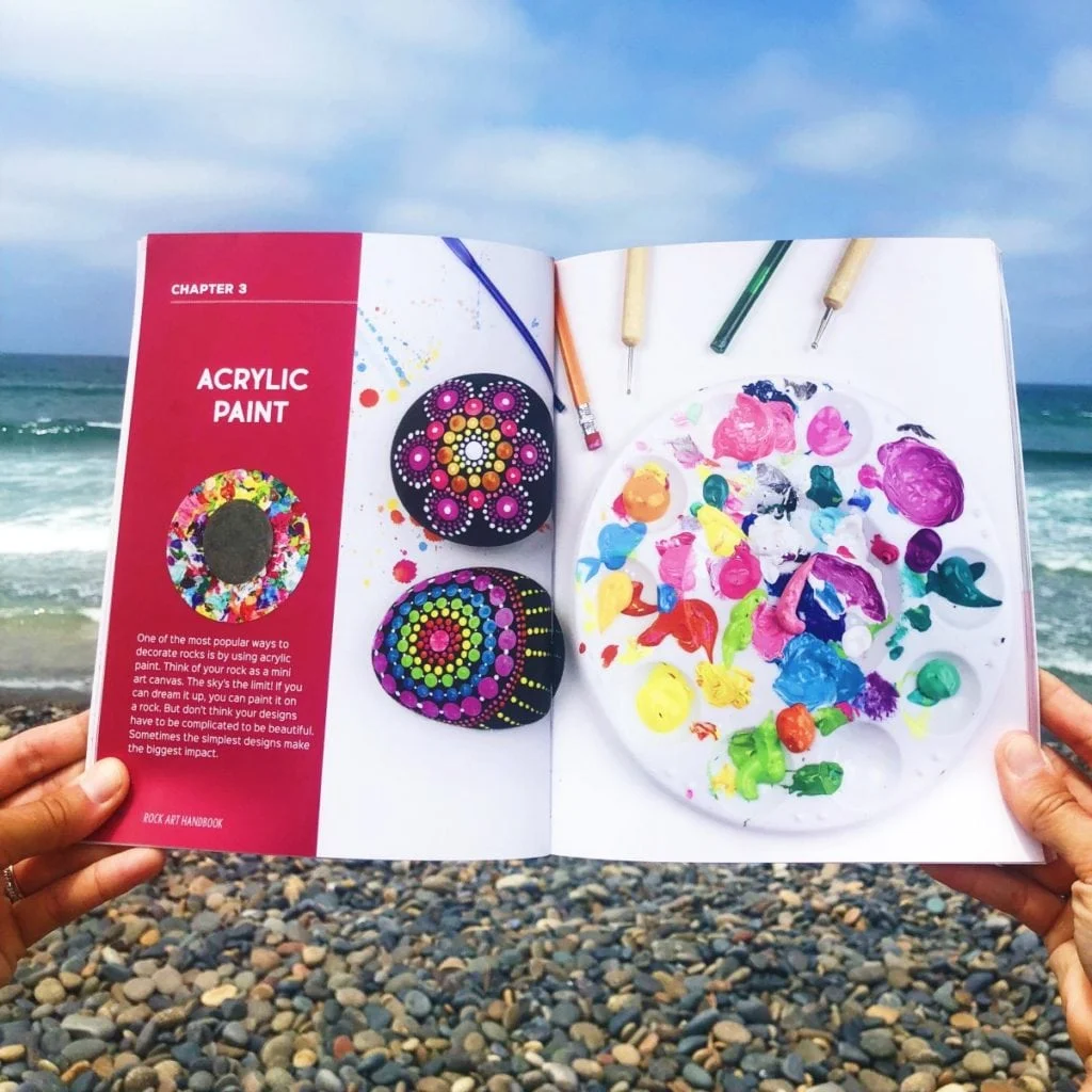 Rock Art Handbook - 30 Step-By-Step tutorials on Rock Painting and Decorative Rock Art