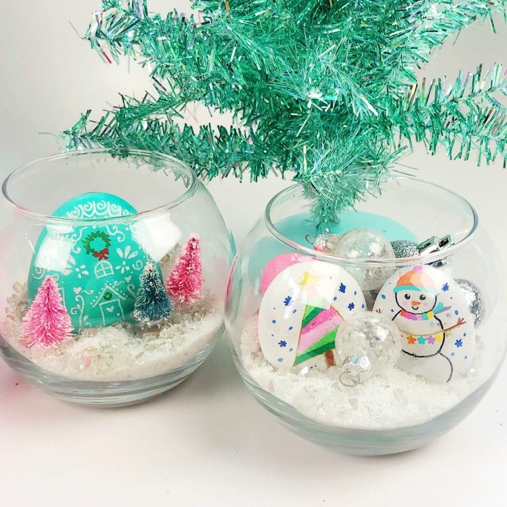 How to Display Holiday Painted Rocks