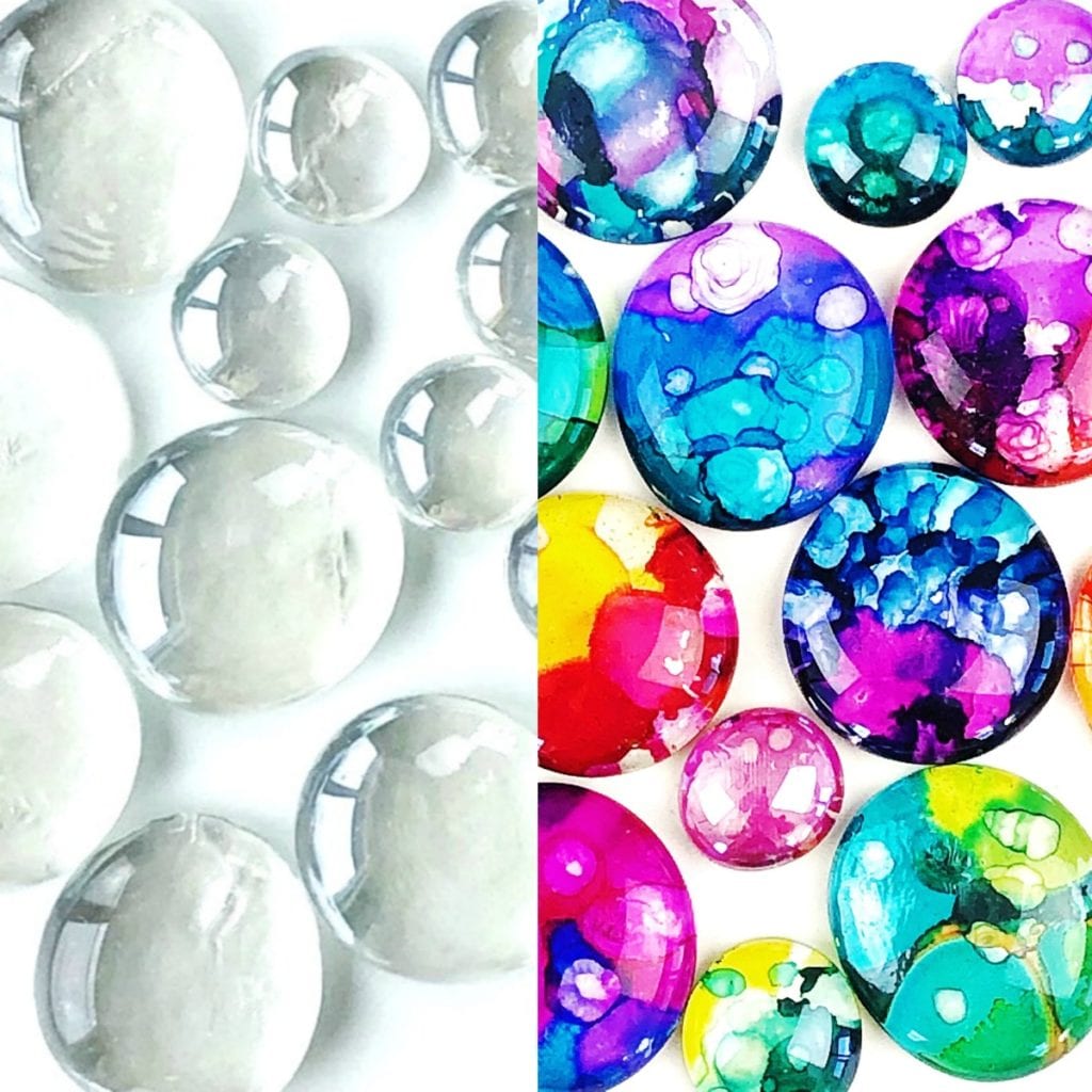 How to make Alcohol Ink Gems