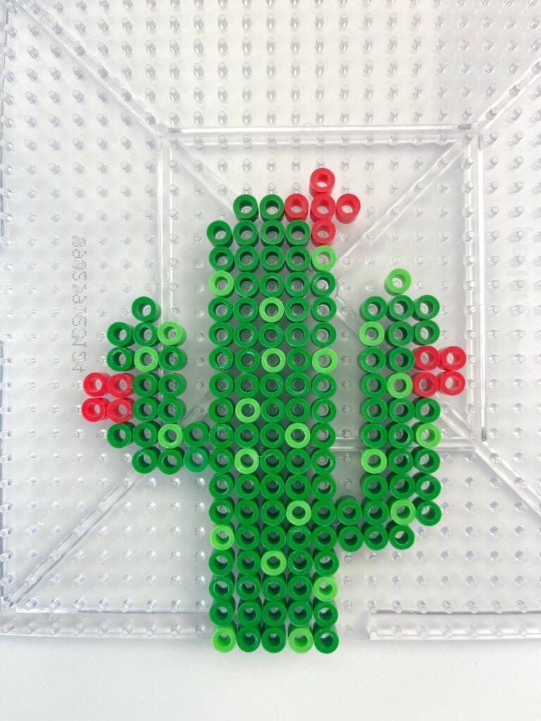 Perler Bead Cactus pattern