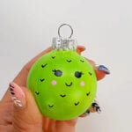 Cactus Ornament Craft for Christmas • Color Made Happy