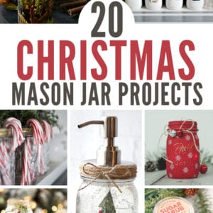 20 Christmas Mason Jar Crafts