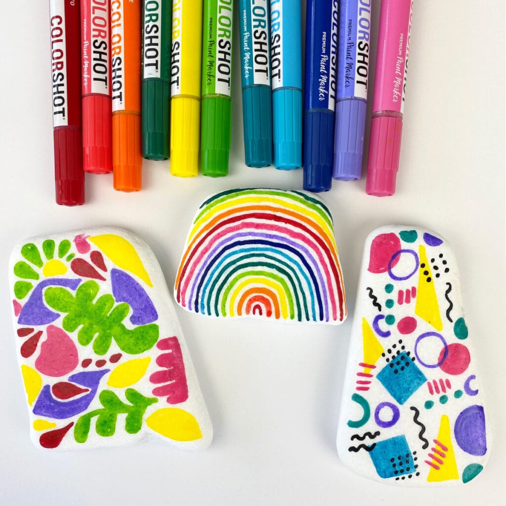 Easy rock painting ideas