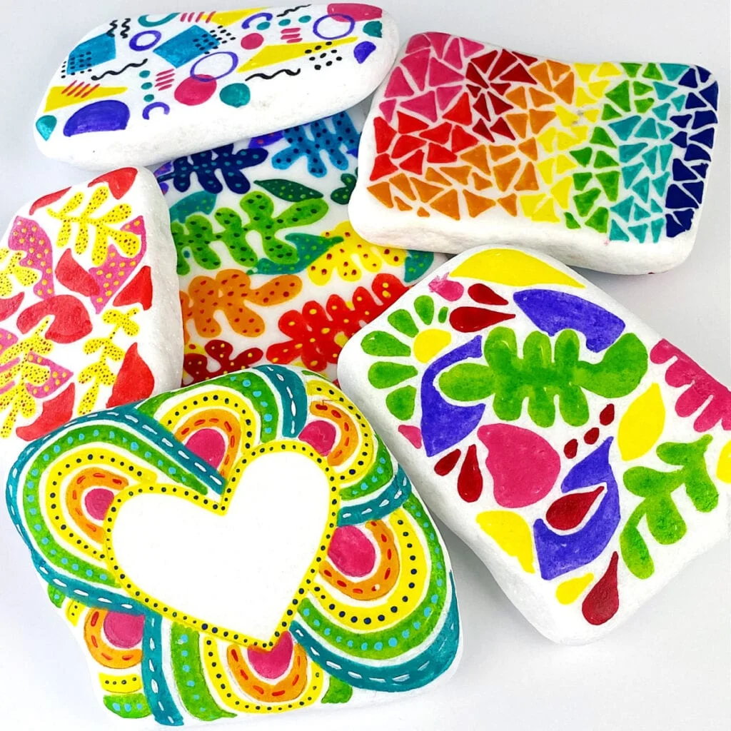 Rock painting designs