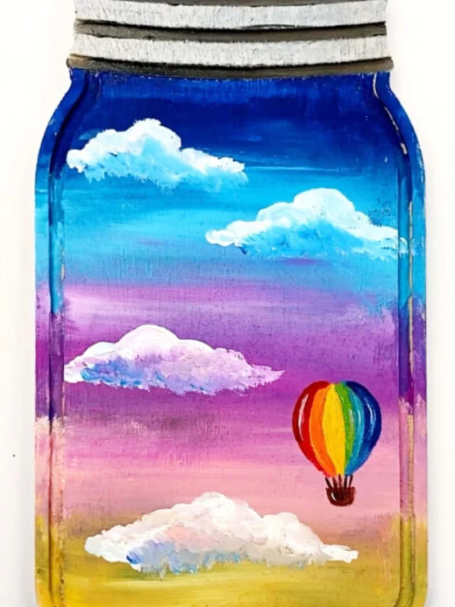 Hot Air Balloon Painting Tutorial Story