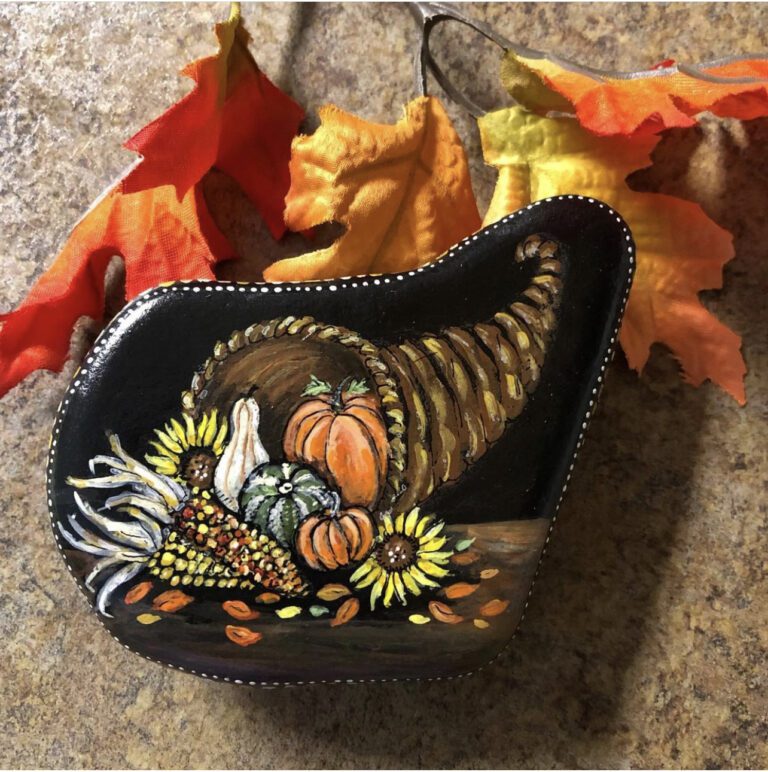 15 Thanksgiving Rock Painting Ideas
