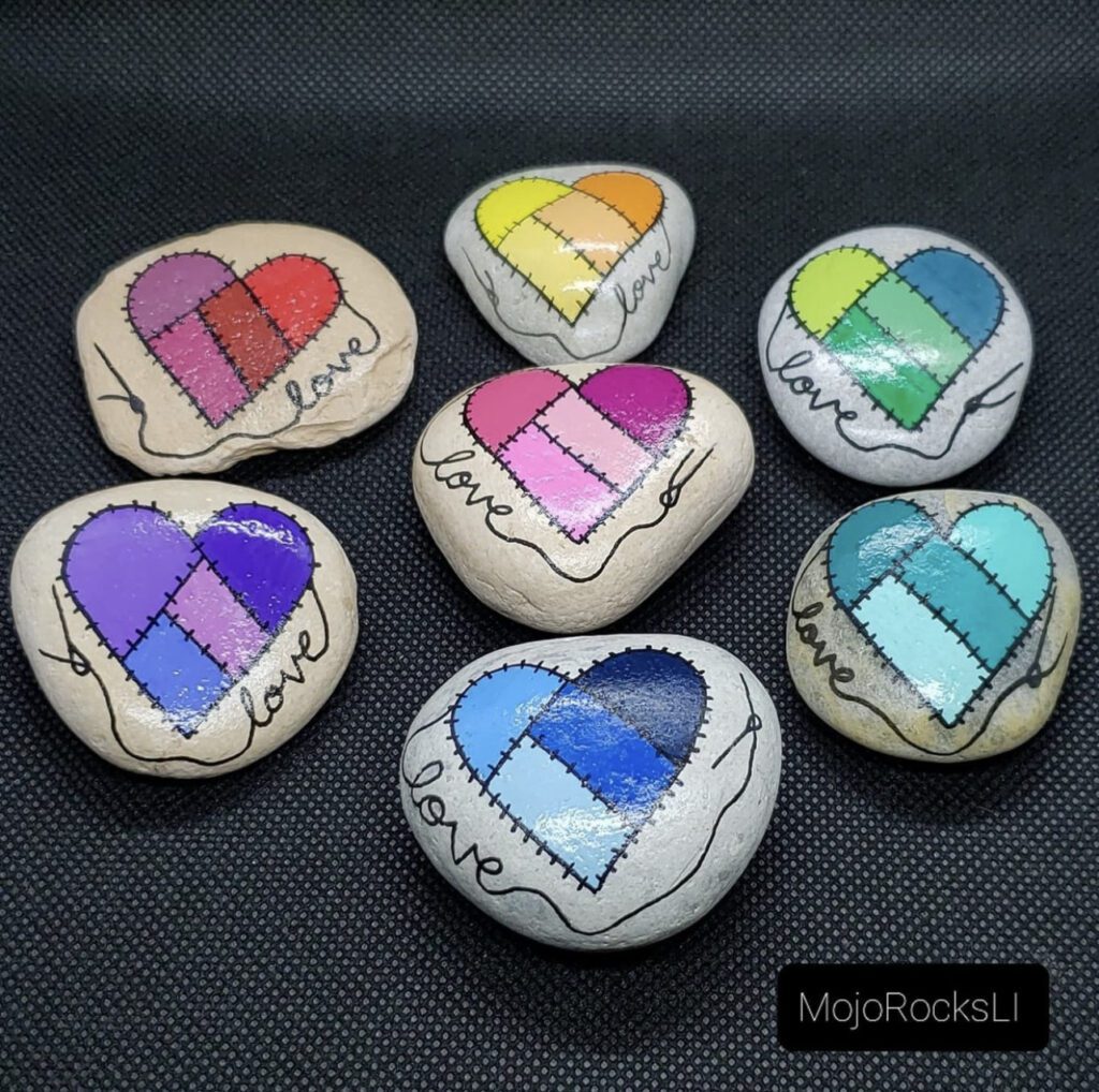 Valentine's Day Rock Painting Ideas