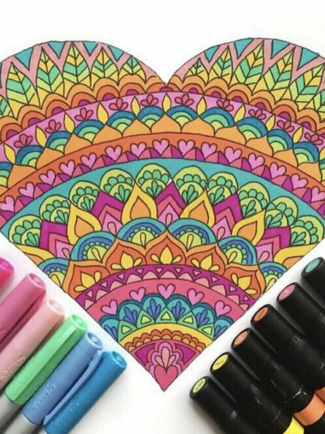 Heart Coloring Pages