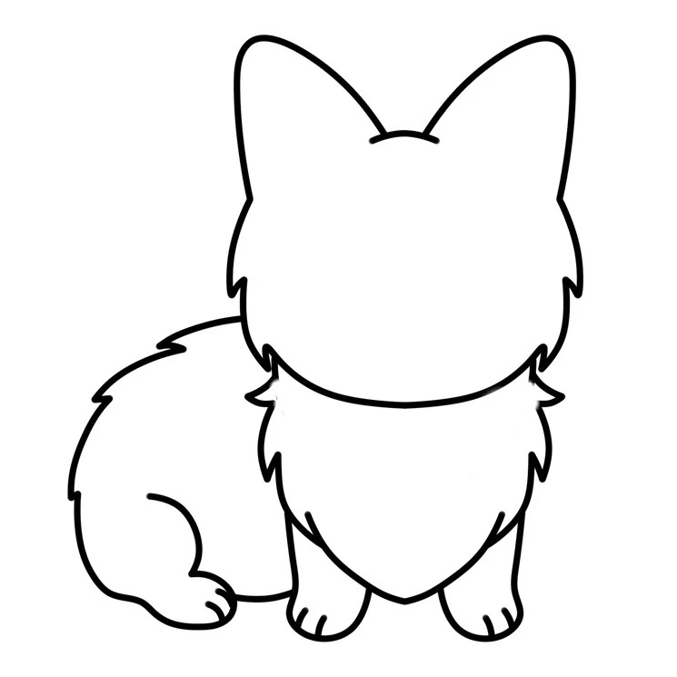 How to Draw a Cute Dog | Today's Creative Ideas-saigonsouth.com.vn