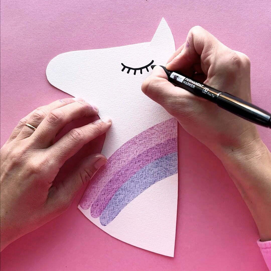 Printable Unicorn Craft for Kids - Free Unicorn Template