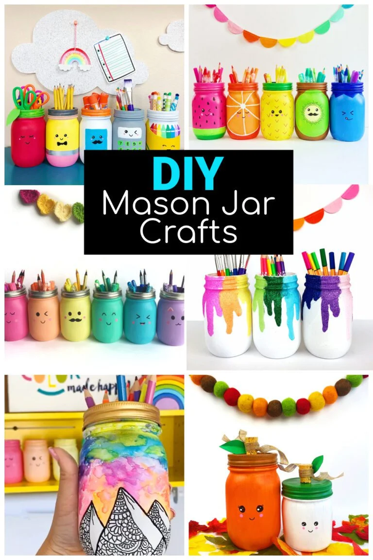 13 DIY Mason Jar Crafts for Every Season