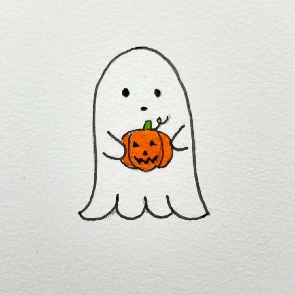 15 Ghost Drawing Ideas How To Draw A Ghost