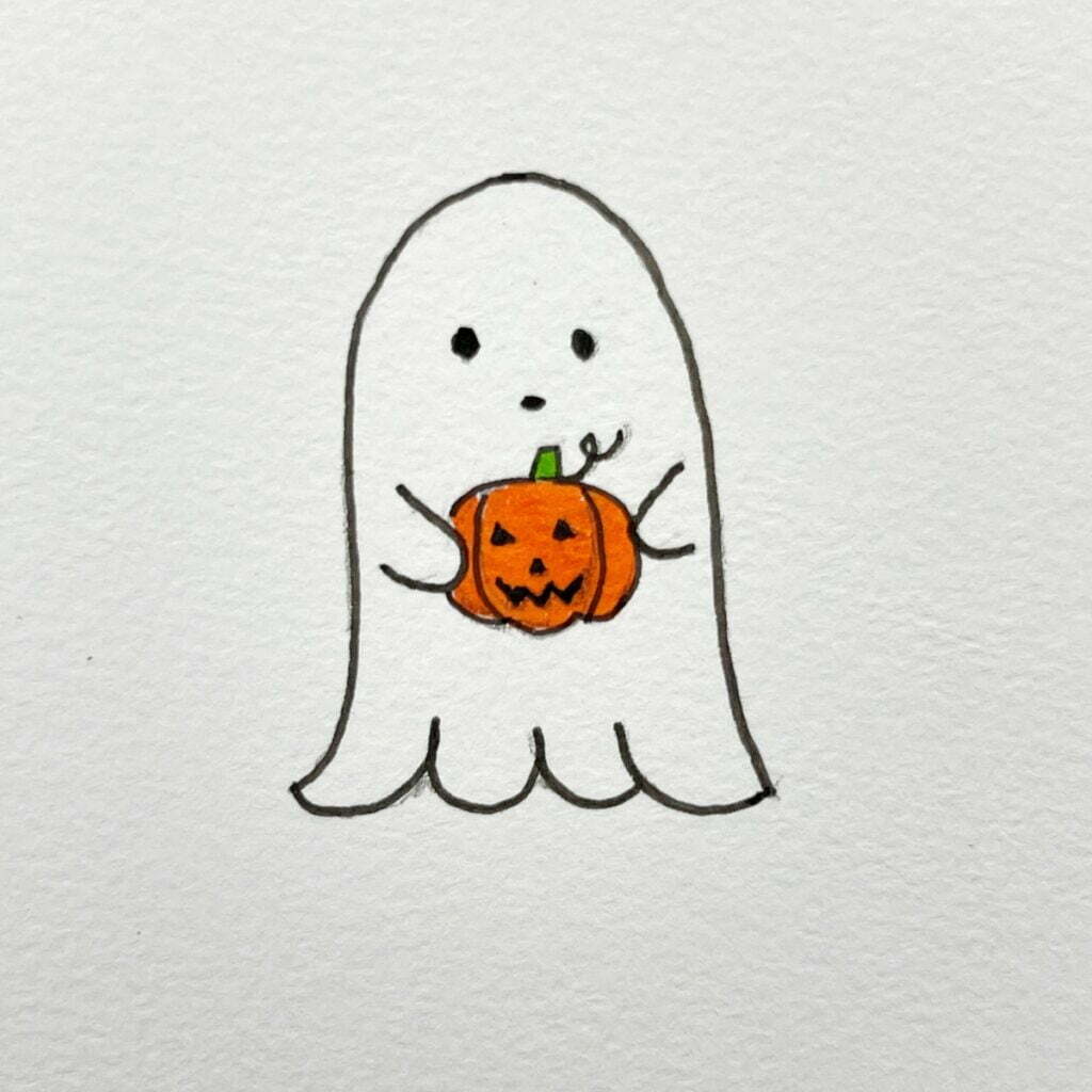 How To Draw Cartoon Ghost How To Draw Cartoon Ghost