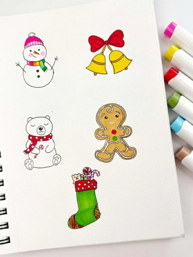 christmas drawings