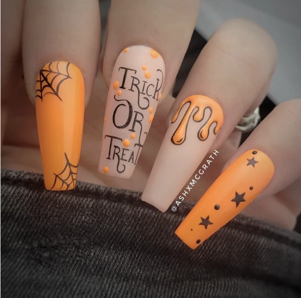 Trick or Treat Nails