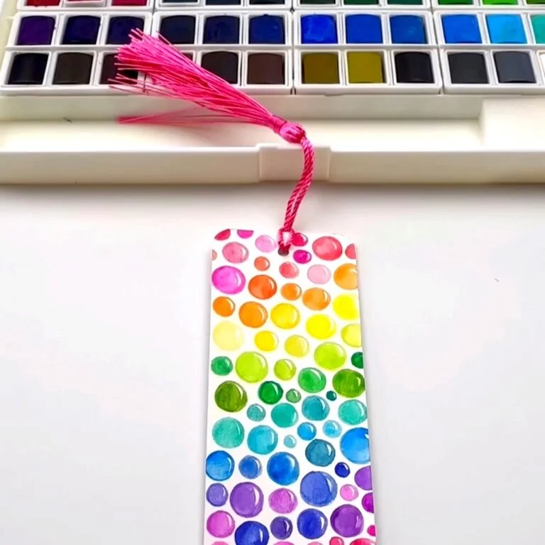 Bubble Drawing Bookmark