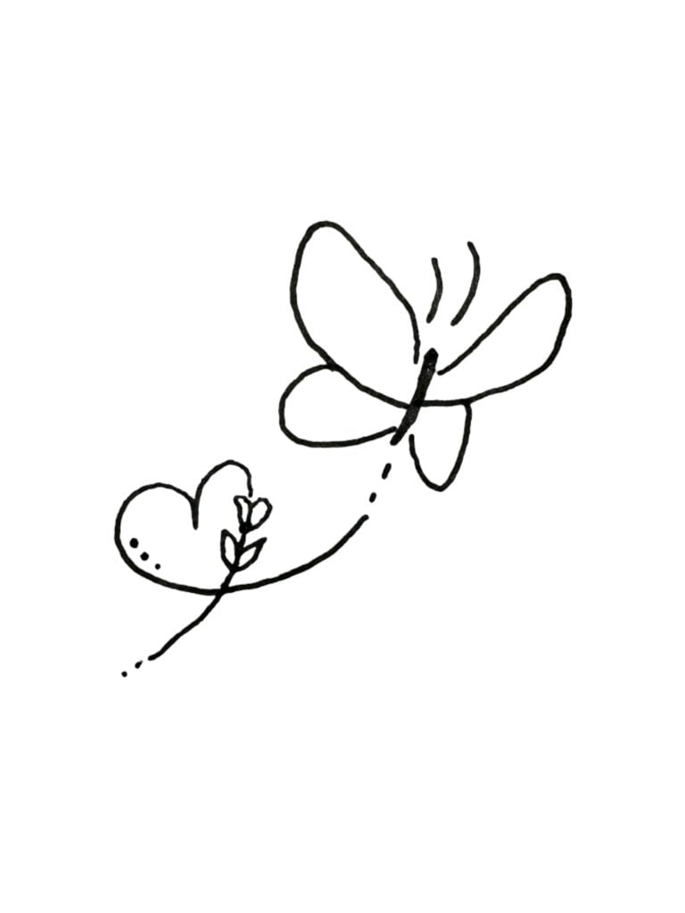 Simple butterfly.