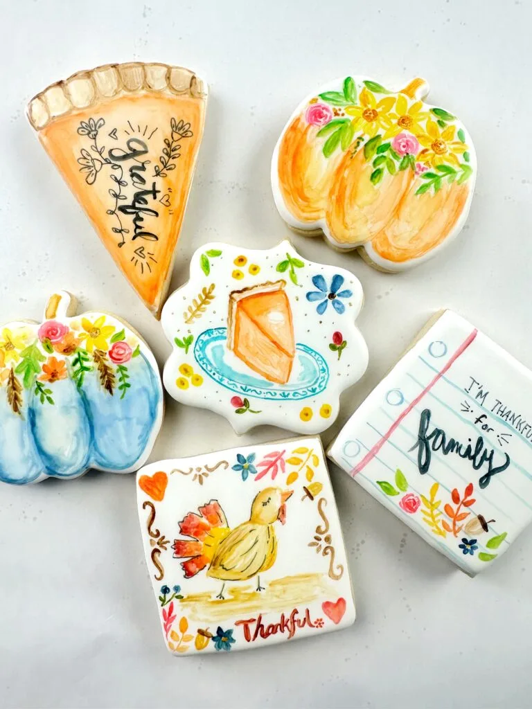 Thanksgiving cookies