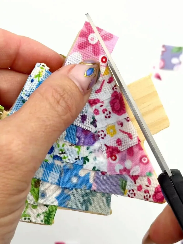 trimming fabric for ornaments