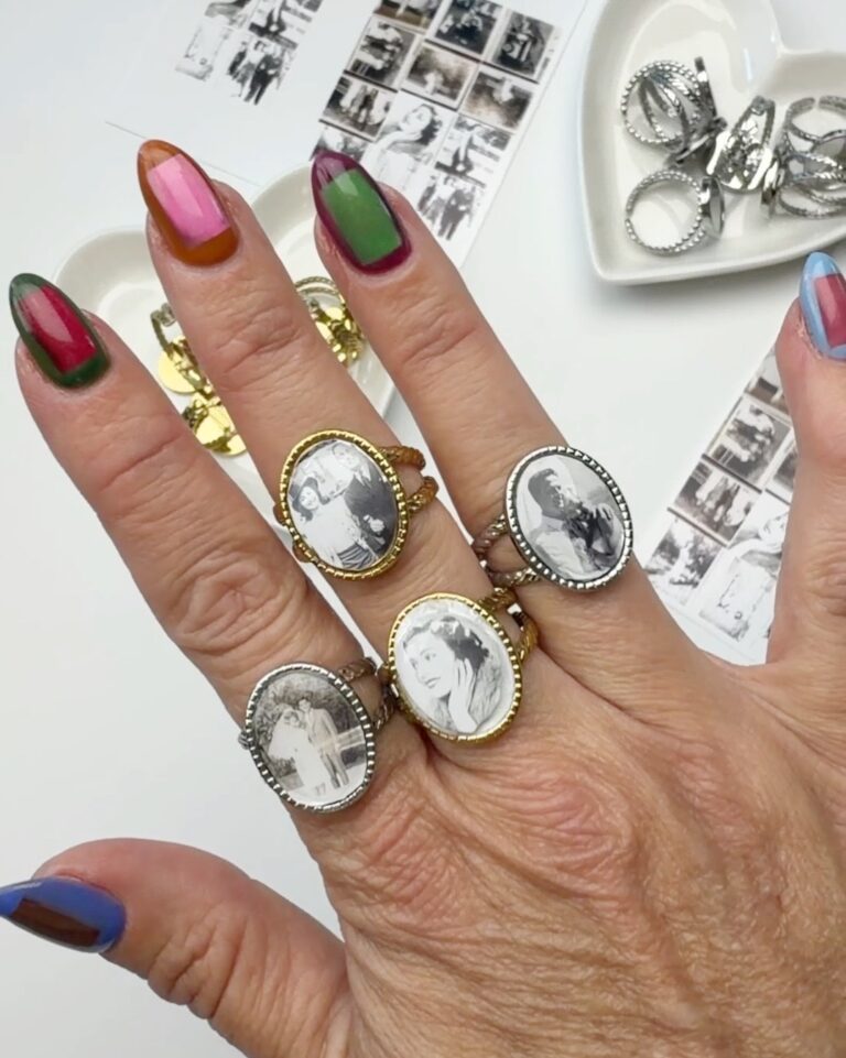 DIY Photo Jewelry: Make Keepsake Rings With Photos